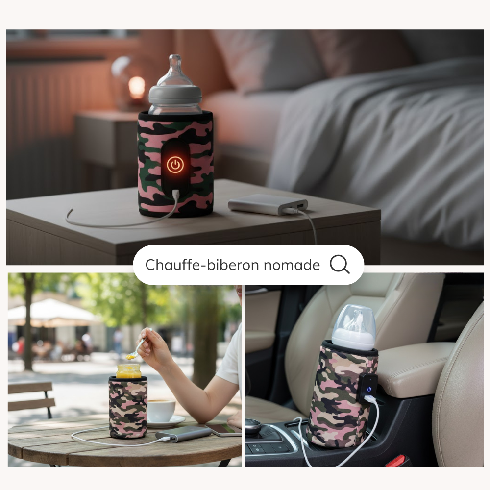 PORTABLE BOTTLE WARMER - Chauffe-Biberon portable